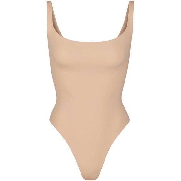 Skims Fits Everybody Square Neck Sleeveless Bodysuit Plus Size 4X - Picture 3 of 6
